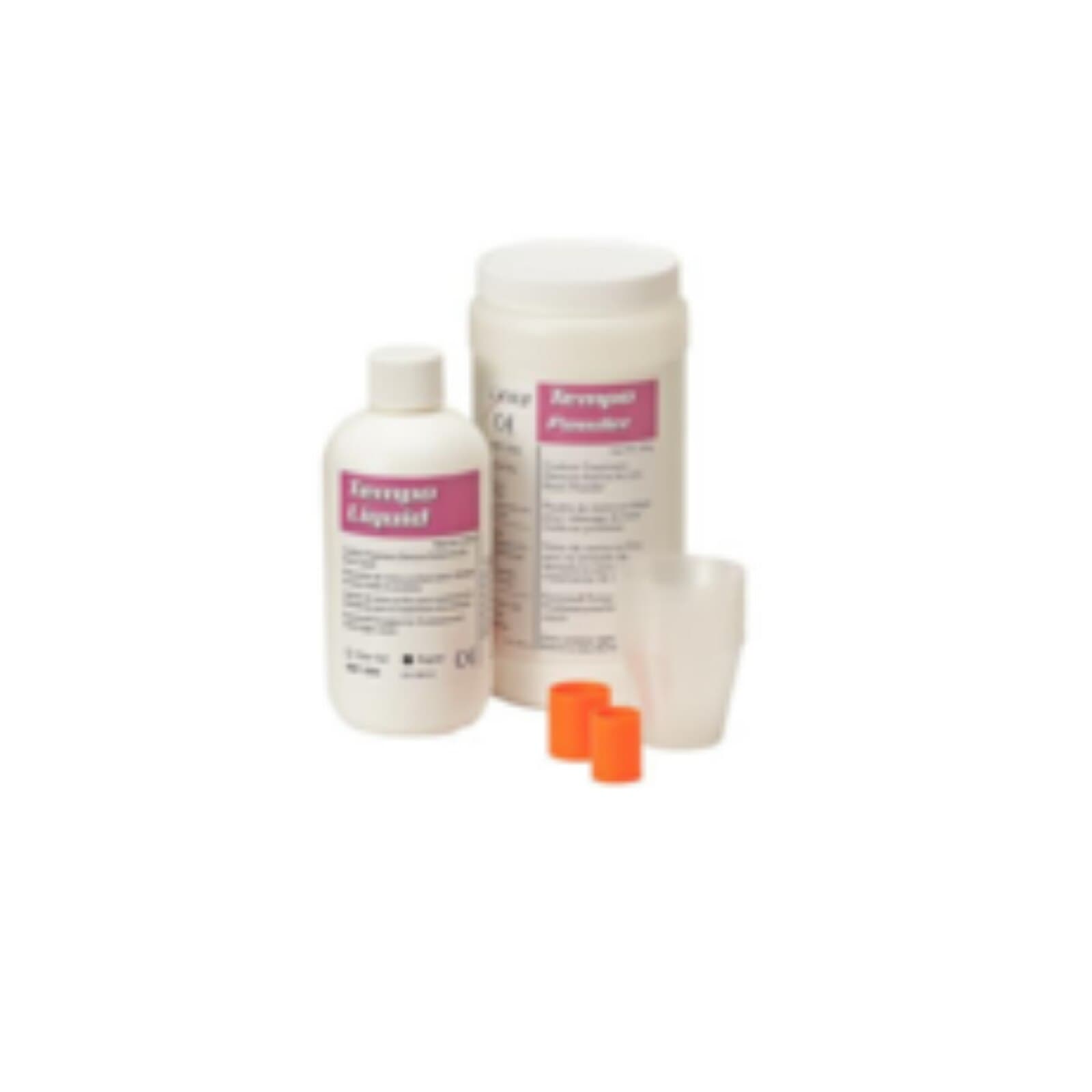 Tempo Reline Professional Package, White, Powder 100g / Liquid 118mL, Kit, 1023WHT - Tempo Reline Professional Package P/L White - Image 1