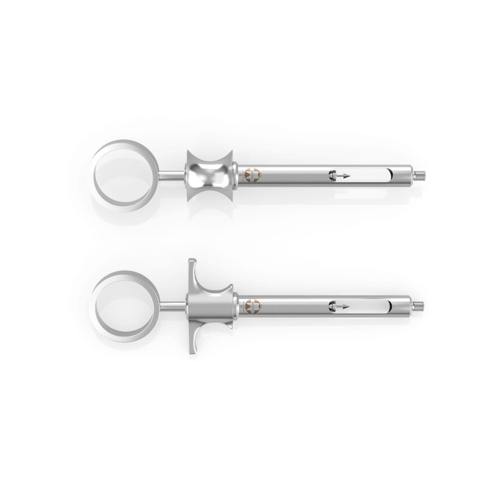 Septodont Eco Syringe Self-Aspirating Dental Syringe, Wingless, Accepts 1.7/1.8 ml Cartridges - Eco Syringe Self Aspirating Syringe Wingless. Lightweight, Ergonomic. Contains - Image 1