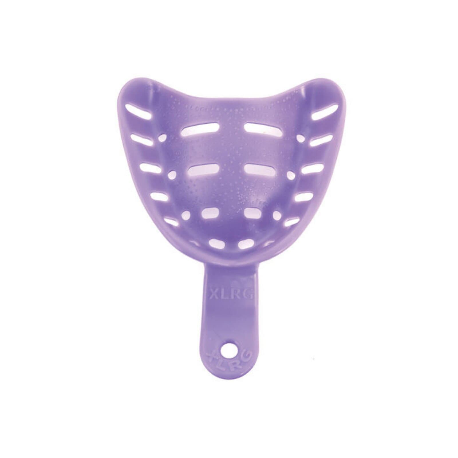 Keystone Tray Aways Disposable Edentulous Impression Trays, #7 Upper X-Large, Perforated, Purple, 12/Pk, 0921706 - Edentulous Tray Aways #7 Upper X-Large (12) - Image 1