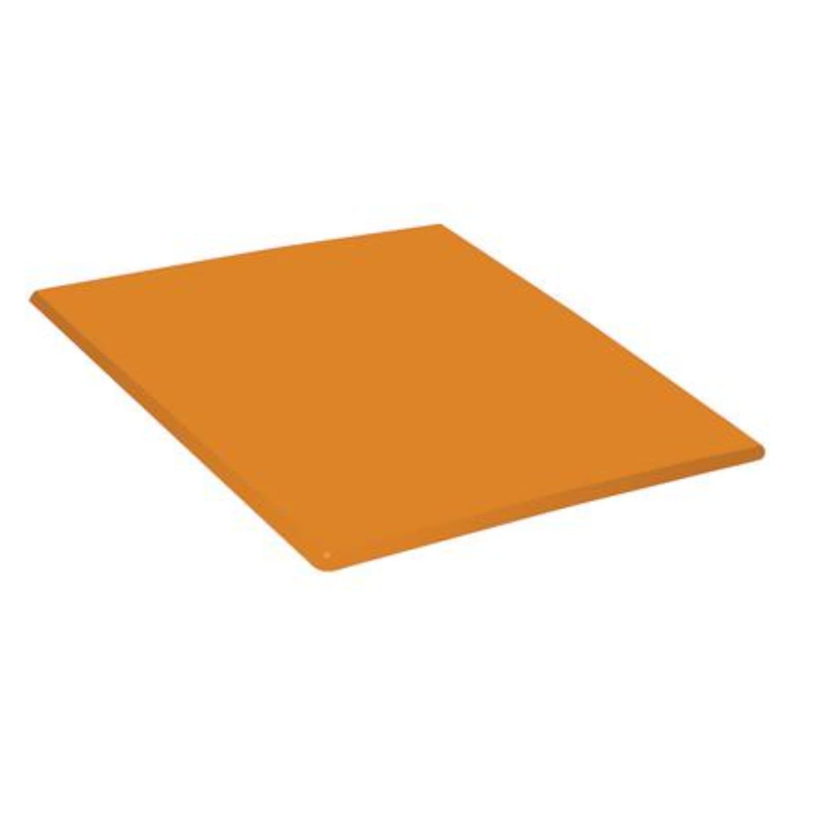 Buffalo Dental EVA Mouthguard Material, 0.160" Thick, 5" x 5" Sheets, Orange, 25/Box - EVA Mouthguard Material .160" 5x5 25/Box Orange - Image 1