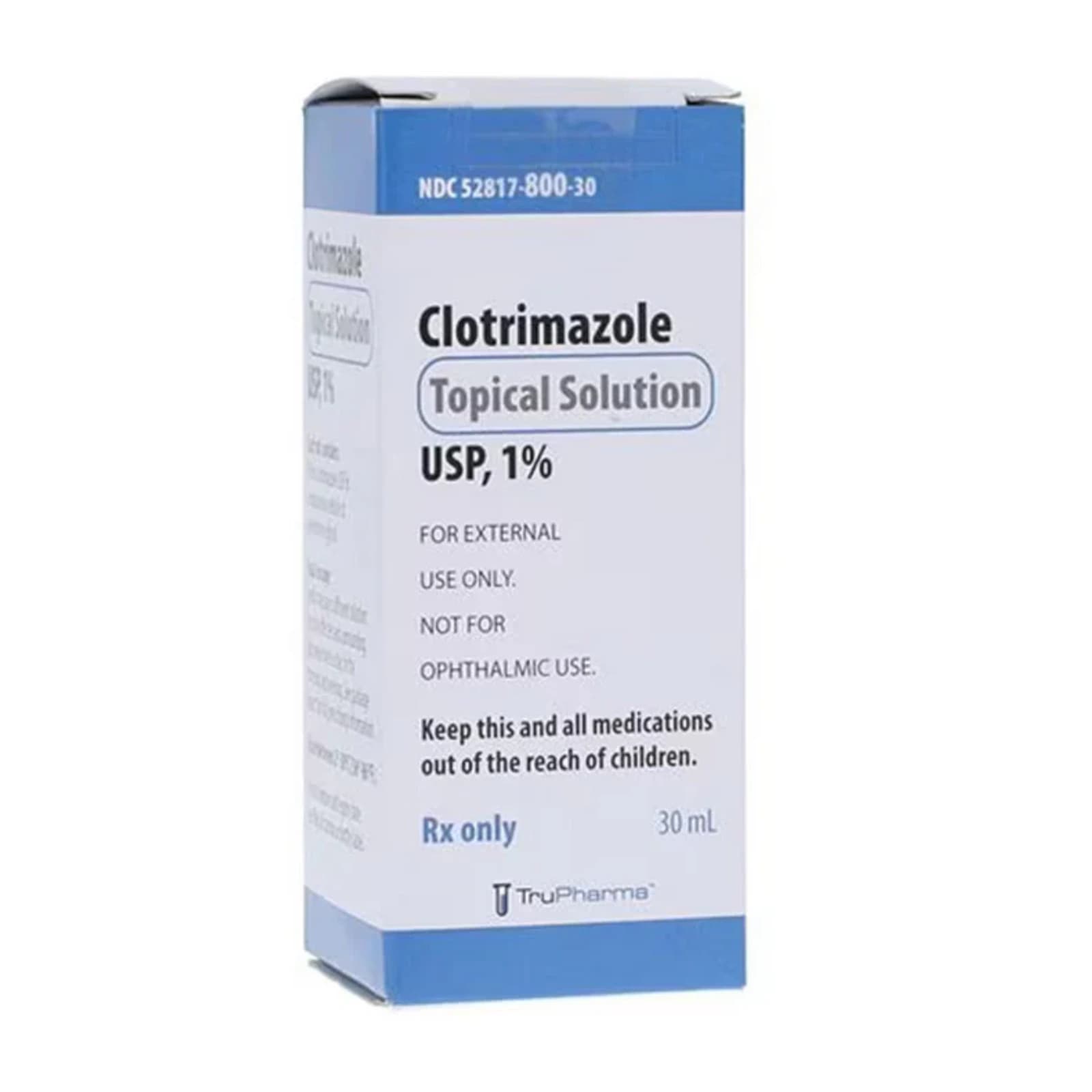 House Brand Clotrimazole Solution 1% 30mL - Clotimazole Solution 1% 30mL - Image 1