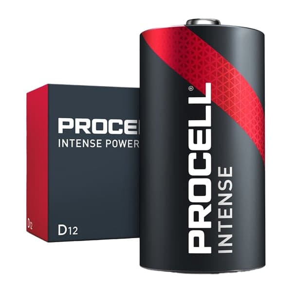 Duracell Procell Intense D Alkaline Battery, 12 per Box, Case of 6 Boxes (72 Batteries), 10-Year Storage Life - Procell Intense D, 12/Bx, Case of 6 Boxes. Guaranteed for 10 years in storage - Image 1