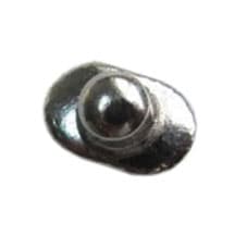 TOL Lingual Button, Oval Base, Bondable Stainless Steel, 10/Bag - TOL Lingual Button - Oval Base 10/Bag. Bondable stainless steel lingual buttons - Image 1