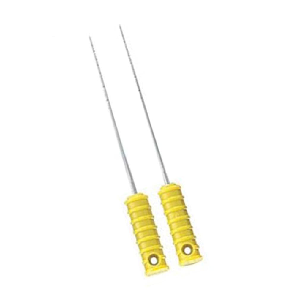 3D Endo #2 Barbed Broaches, XX-Fine, Yellow, 10/Pk - 3D Endo #2 Barbed Broaches, XX-Fine, Yellow, 10/Pk - Image 1