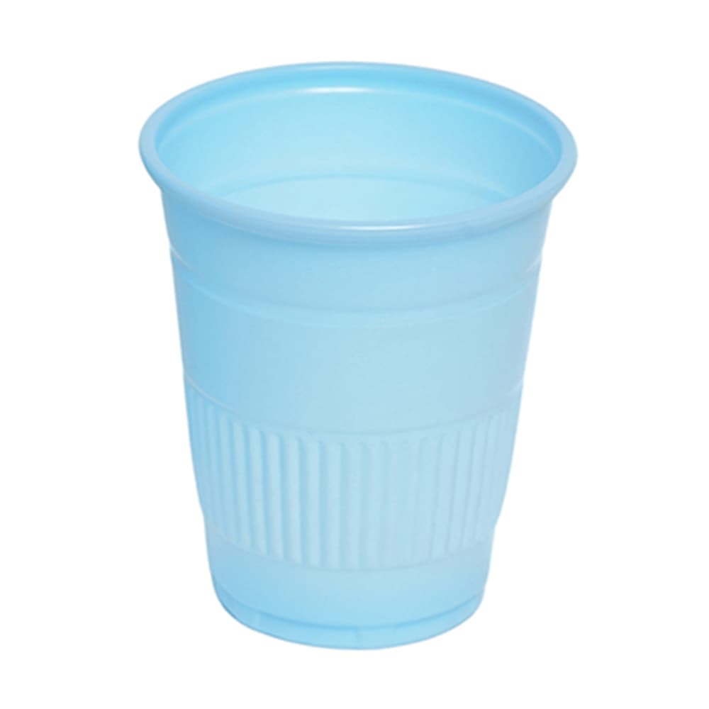 Essentials Plastic 5 oz Drinking Cups, Blue, 1000/Case, 3D Dental - Essentials Plastic 5 oz Drinking Cups, Blue, 1000/Pk - Image 1