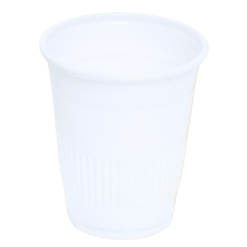 Essentials Plastic 5 oz Drinking Cups, White, 1000/Case - Essentials Plastic 5 oz Drinking Cups, White, 1000/Pk - Image 1