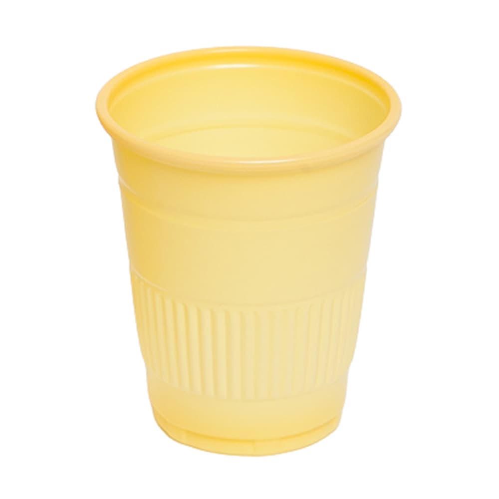 3D Dental Essentials Plastic 5 oz Drinking Cups, Yellow, 1000/Pk - Essentials Plastic 5 oz Drinking Cups, Yellow, 1000/Pk - Image 1