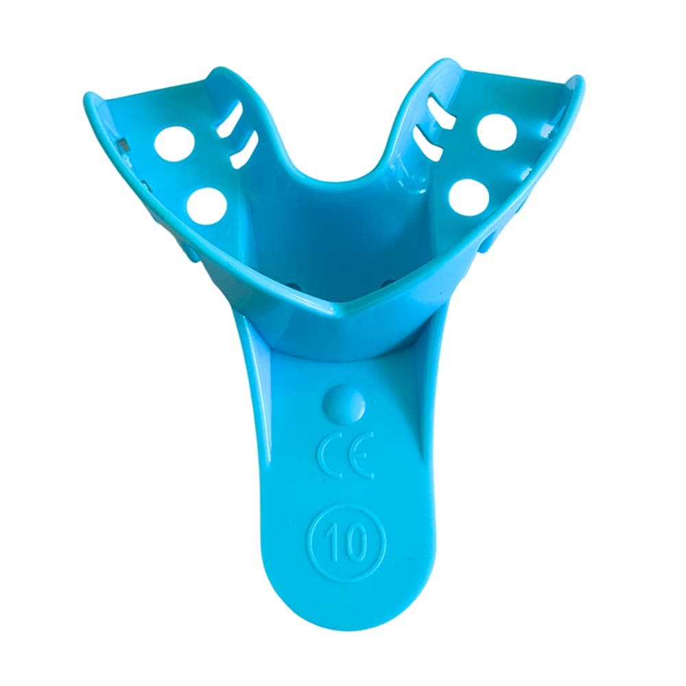 Essentials #10 Anterior Lower Disposable Impression Trays, 12/Pk - Essentials #10 Anterior Lower Disposable Impression Trays, 12/Pk - Image 1