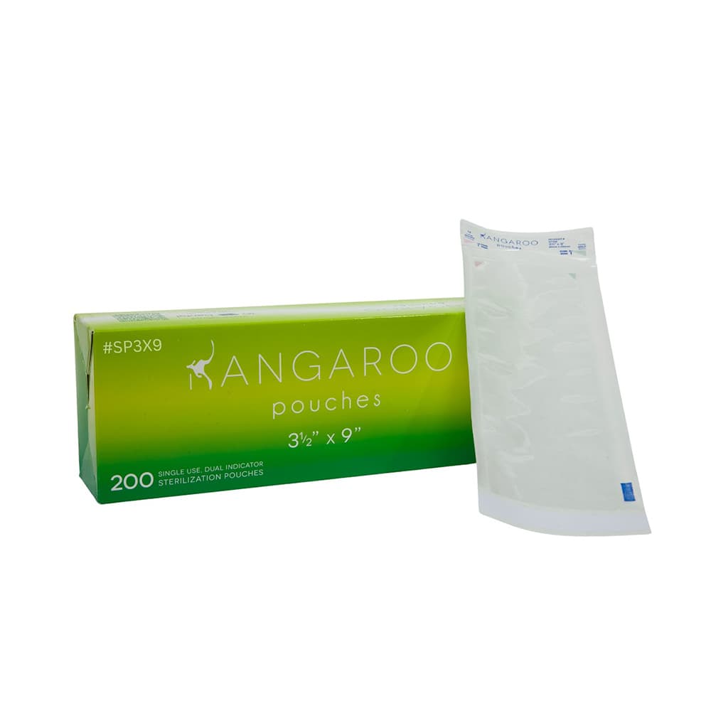 Essentials Self-Sealing Sterilization Pouches, 7.5" x 13", 2000/Pk - Essentials 7.5" X 13" Self-Sealing Sterilization Pouches, 2000/Pk - Image 1