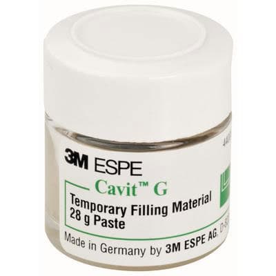 Cavit-G Single Jar, Gray (Soft) Temporary Filling Material, Self-Cure, 28 Gm - Cavit-G Single Jar, Gray (Soft) Temporary Filling Material, Self-Cure, 28 Gm - Image 1