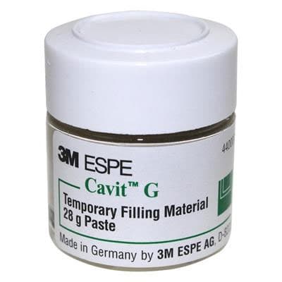 Cavit-G Export Package - Single Jar, Gray (Soft) Temporary Filling Material, Self-Cure, 28g - Cavit-G Export Package - Single Jar, Gray (Soft) Temporary Filling Material - Image 1