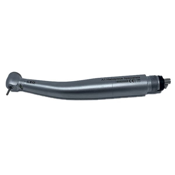 A1 Handpiece Specialists E-Generator Integrated LED High-Speed Handpiece, Push Button, 4-Hole, Triple Spray - A1 Handpiece Specialists E-generator integrated LED High-Speed Handpiece. Push - Image 1