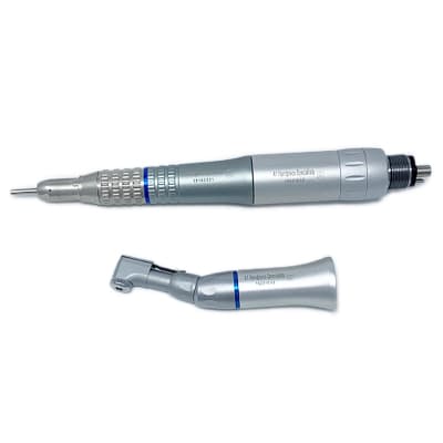 A-1 Handpiece Specialists Low Speed E-Type Clinical Handpiece, 4-Hole, Includes Motor, Straight and Contra Angle Nose, 800-20,000 RPM - A1 Handpiece Specialists Low speed E type clinical handpiece, 4-hole. Includes - Image 1