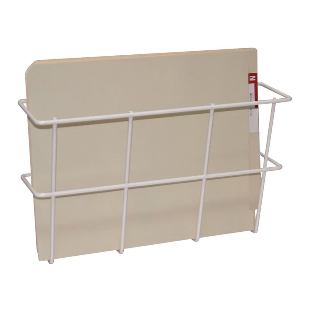 American Dental 2" Powder-Coated Wire Chart Holder, White, 1/Pk - American Dental 2" Powder-Coated Wire Chart Holder, White, 1/Pk - Image 1