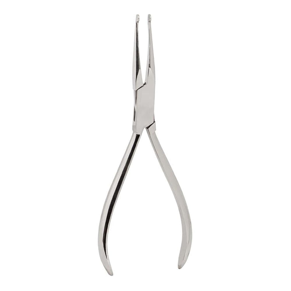 American Dental Stainless Steel Straight Crown Plier, Serrated Tip, 1/Pk - American Dental Stainless Steel Straight Crown Plier, Serrated Tip, 1/Pk - Image 1