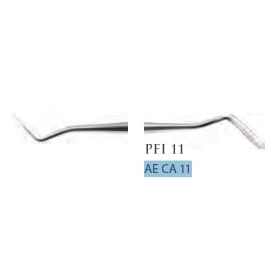 American Eagle #11 PFI Double End Plastic Filling Carver, 1/4 - 6.3mm, Stainless Steel - American Eagle #11 PFI double end plastic filling carver with 1/4 - 6.3mm - Image 1