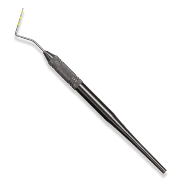 American Eagle Ball-Tip Screening (WHO) Probe SE, Black Markings with 3/8" EagleLite Resin Black Handle - American Eagle Ball-Tip Screening (WHO) Probe SE, Black Markings with 3/8" - Image 1