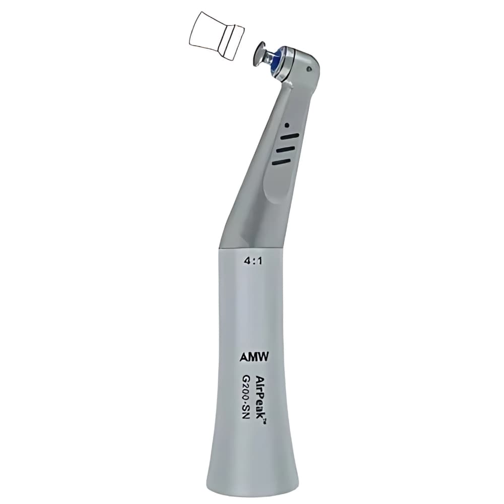 AirPeak G200-SN Low Speed Snap-On Handpiece, 5000 RPM, 1/Pk - AirPeak G200-SN Low Speed Snap-On Handpiece, 5000 RPM, 1/Pk - Image 1