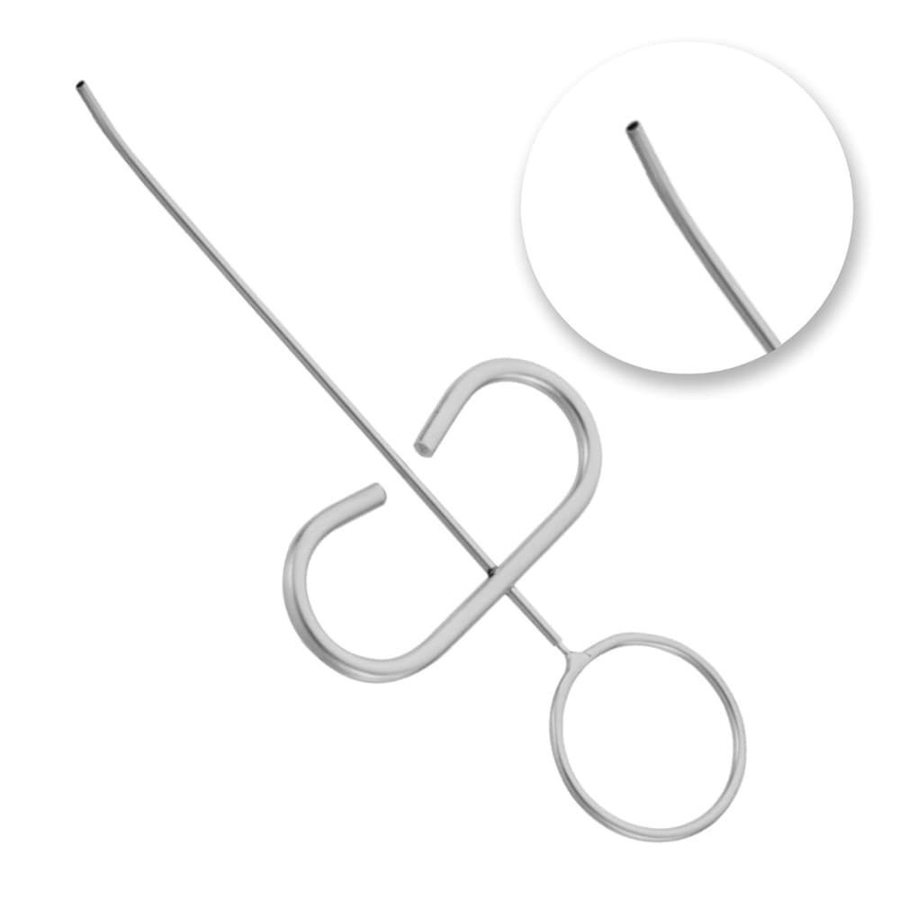 AR INSTRUMED Dental MTA Carrier, Stainless Steel, Curved 1.2mm, Smooth Rounded Tip, 1/Pk - AR INSTRUMED Dental MTA Carrier, Stainless Steel, Curved 1.2mm, Smooth Rounded Tip - Image 1