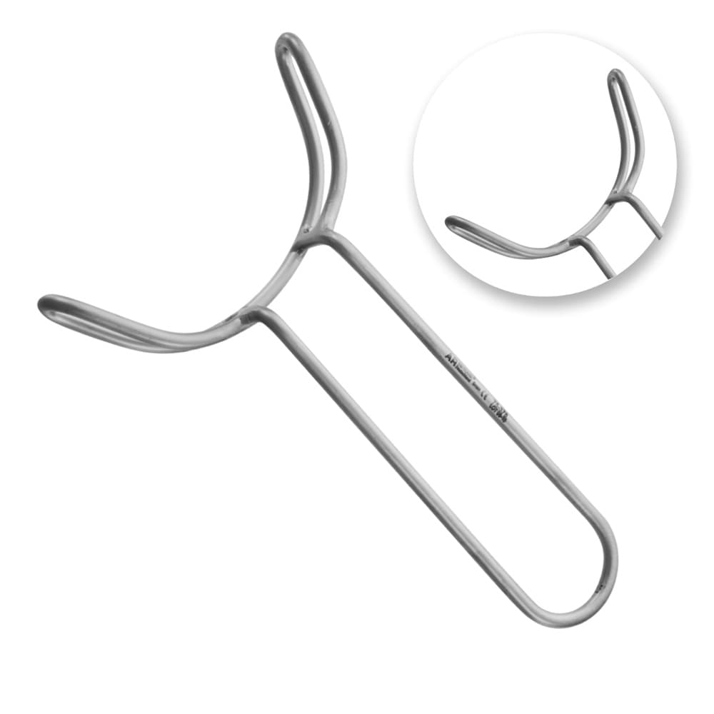 AR Instrumed Dental Universal Retractor, Large, 5.5", Stainless Steel, 1/Pk - AR INSTRUMED Dental Universal Retractor, Medical grade stainless steel large size, Ergonomic bent design, smooth curved tip, Ergonomic Design, Optimal Comfort, Autoclavable - Image 1