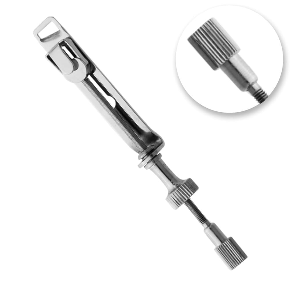 AR INSTRUMED Left Nystrom Matrix Band, Adjustable Straight Tip, Stainless Steel, 1/Pk - AR INSTRUMED Left Nystrom Matrix Band Adjustable Straight Tip SS Rubber Dam Tool - Image 1