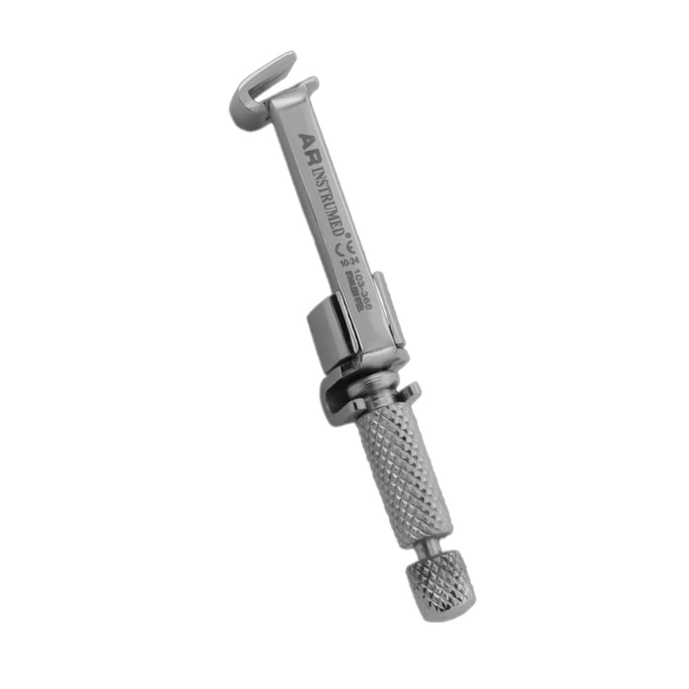 AR INSTRUMED Junior Tofflemire Matrix Band Retainer, Adjustable Curved Tip, Stainless Steel, Fig 2, 1/Pk - AR INSTRUMED Junior Tofflemire Matrix Band Adjustable Curved Tip SS Fig 2 - Image 1
