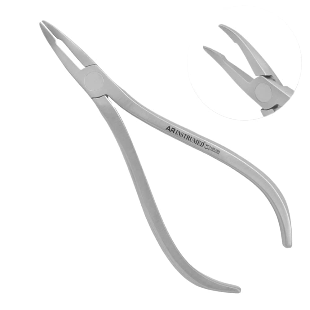 AR INSTRUMED Orthodontic Long Weingart Plier, Medical Grade Stainless Steel, Non-Slip Handle, 1/Pk - AR INSTRUMED Orthodontic Long Weingart Plier, Medical Grade Stainless Steel Dental Wire Contouring Tool, Non Slip Handle, Precision Contouring INSTRUMEDnt, Perfects Dentists, Students - Image 1