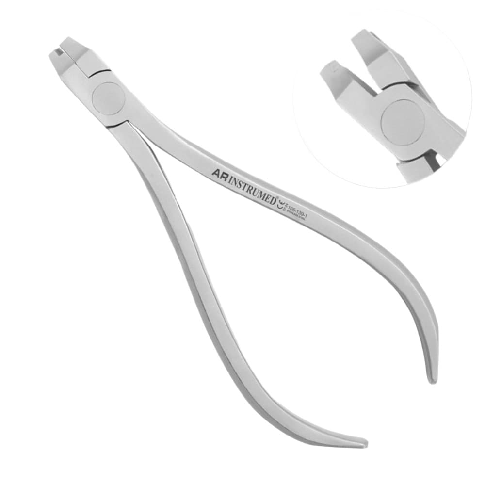 AR INSTRUMED Dental Ball Hook Crimping Plier, Medical Grade Stainless Steel, Non-Slip Handle, 1/Pk - AR INSTRUMED Dental Ball Hook Crimping Plier, Medical Grade Stainless Steel Orthodontic Ball Hook INSTRUMEDnt, Hook style beak, Non slip design Handle, Precision Crimping Tool, Perfects dentists - Image 1