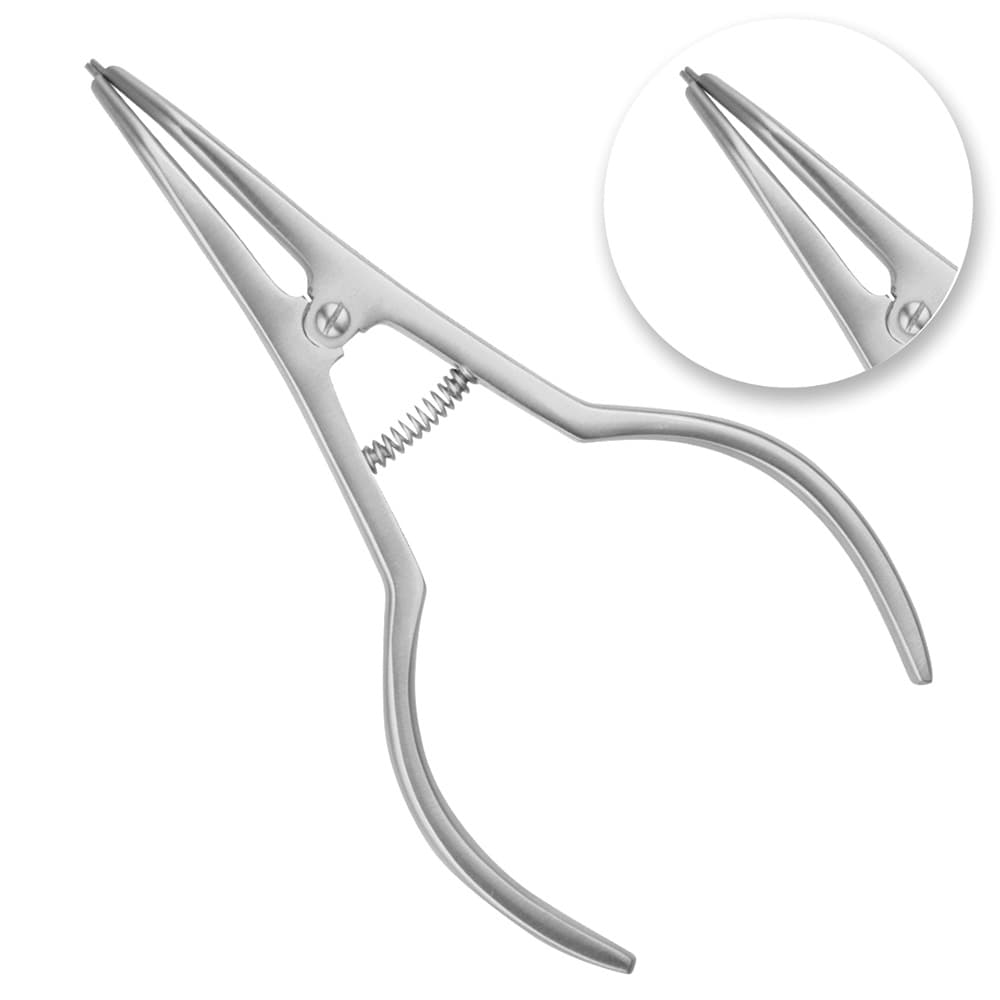 AR INSTRUMED Orthodontic Separator Placing Plier, Dual Hooked Tip, Non-Slip Handle, 6.2 in, 1/Pk - AR INSTRUMED Orthodontic Separator Placing Plier Dual Hooked Tip Non Slip Handle 6in - Image 1