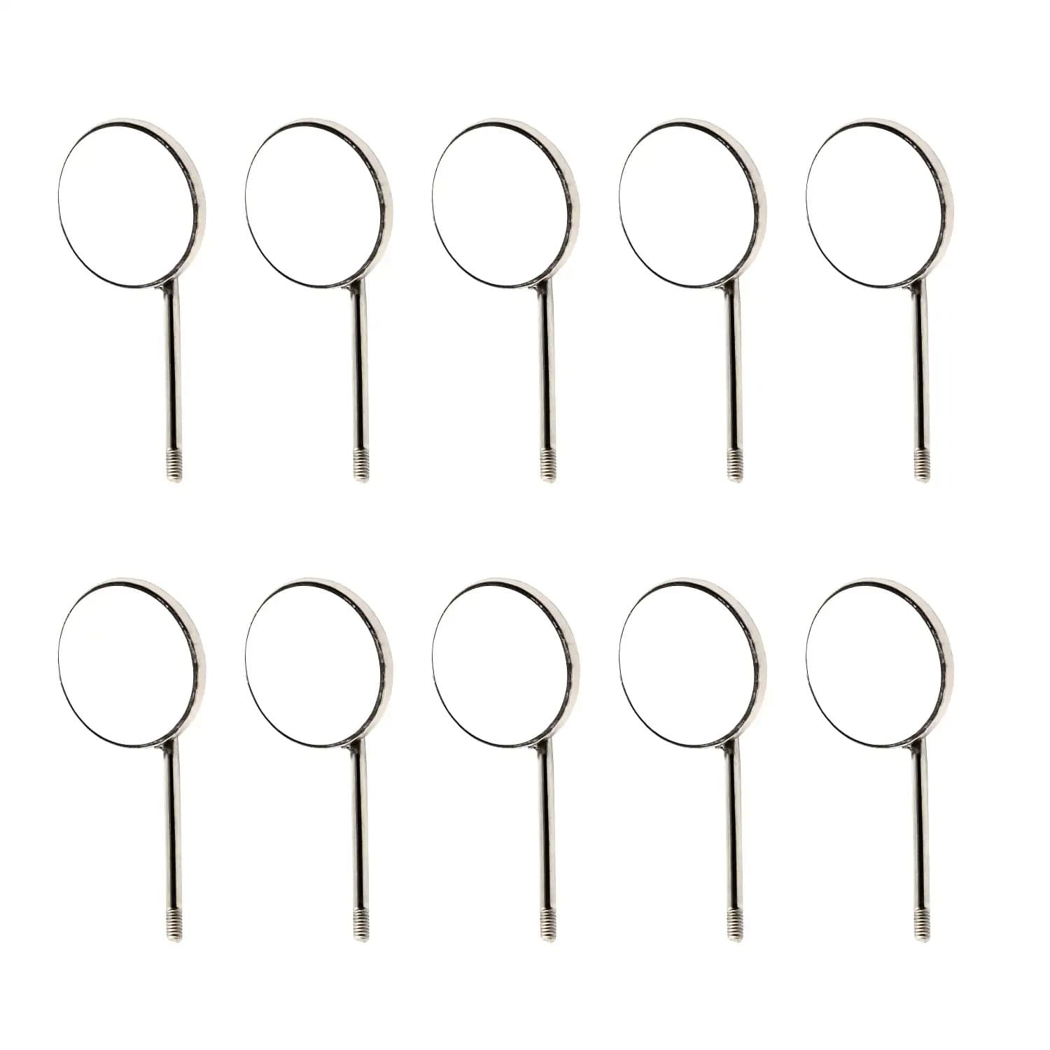 Artman Instruments Dental Mirrors, Chrome, #5, 12/Pk - Artman Instruments Dental Mirrors, Chrome, #5, 12/Pk - Image 1