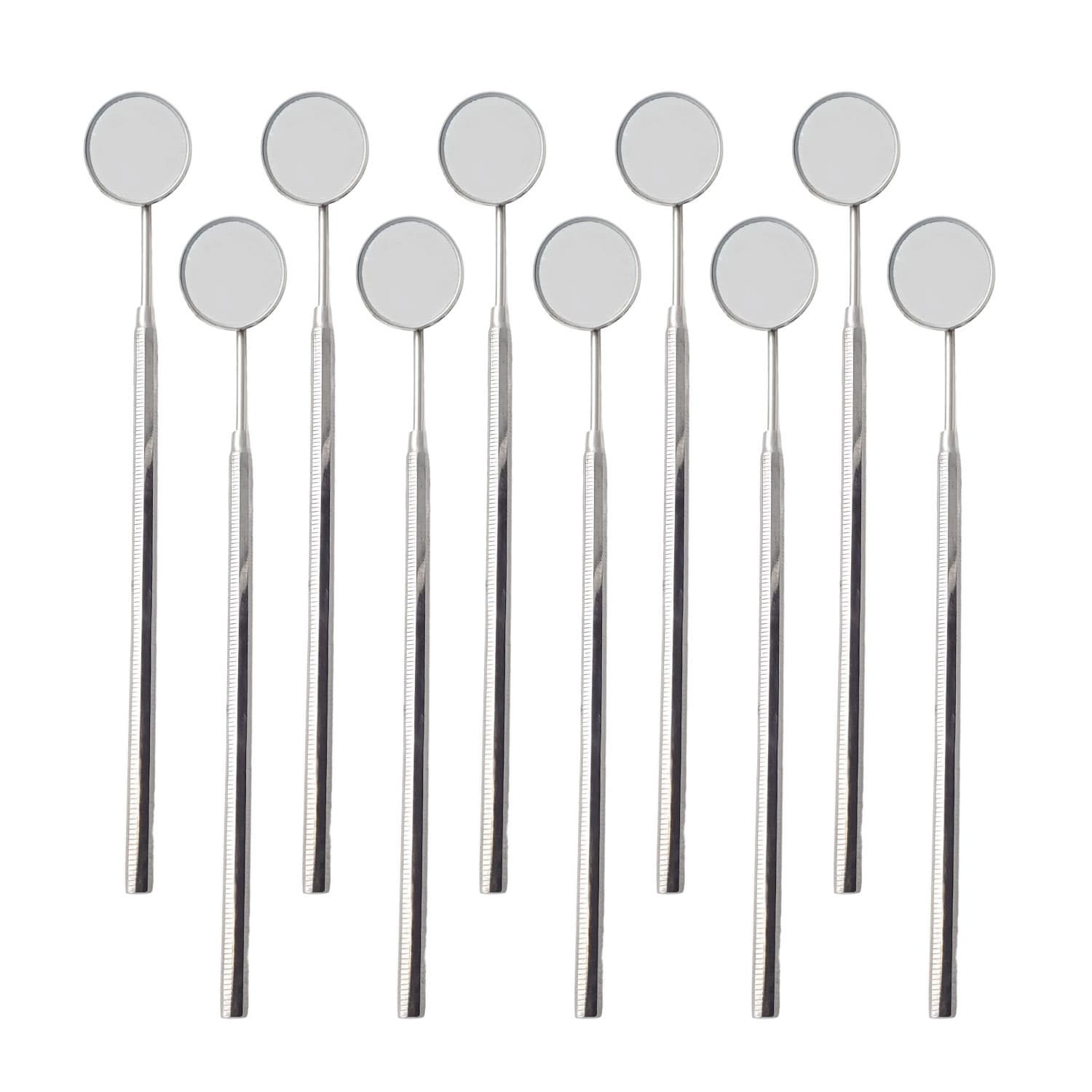 Artman Instruments European Style Dental Mouth Mirror, Front Surface, 10/Pk - Artman Instruments European Style Dental Mouth Mirror, 10/Pk - Image 1