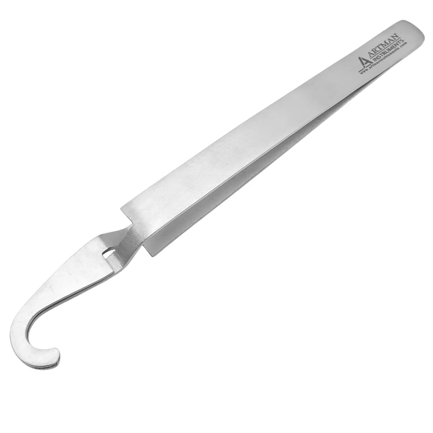 Artman Instruments Lingual Button Self Holder Tweezers, 1/Pk - Artman Instruments Lingual Button Self Holder Tweezers, 1/Pk - Image 1