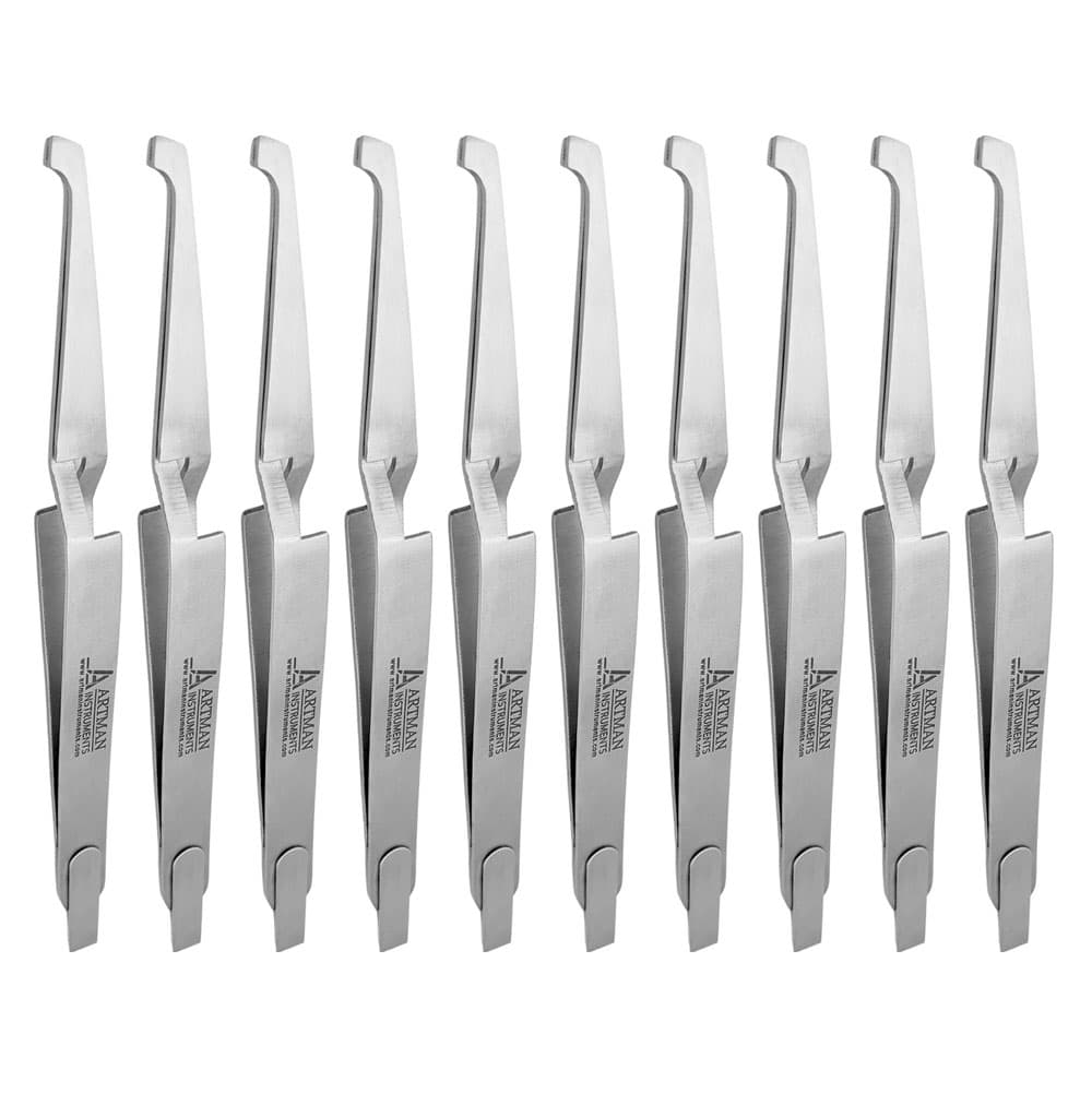 Artman Instruments Orthodontic Bracket Placing Tweezer, 10/Pk - Artman Instruments Orthodontic Bracket Placing Tweezer, 10/Pk - Image 1