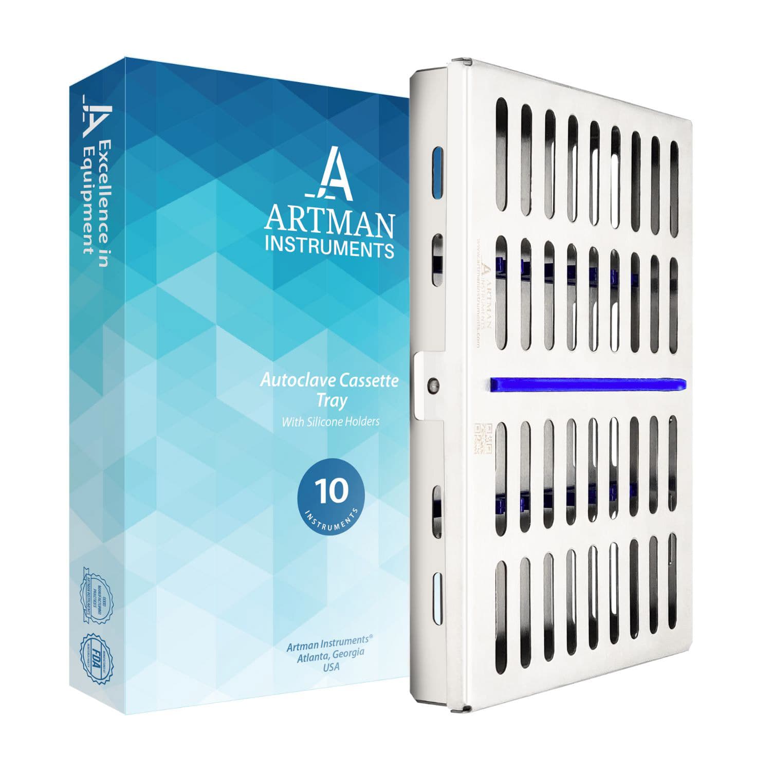 Artman Instruments 10 Instrument Cassette Rack, 1/Pk - Artman Instruments 10 Instrument Cassette Rack, 1/Pk - Image 1