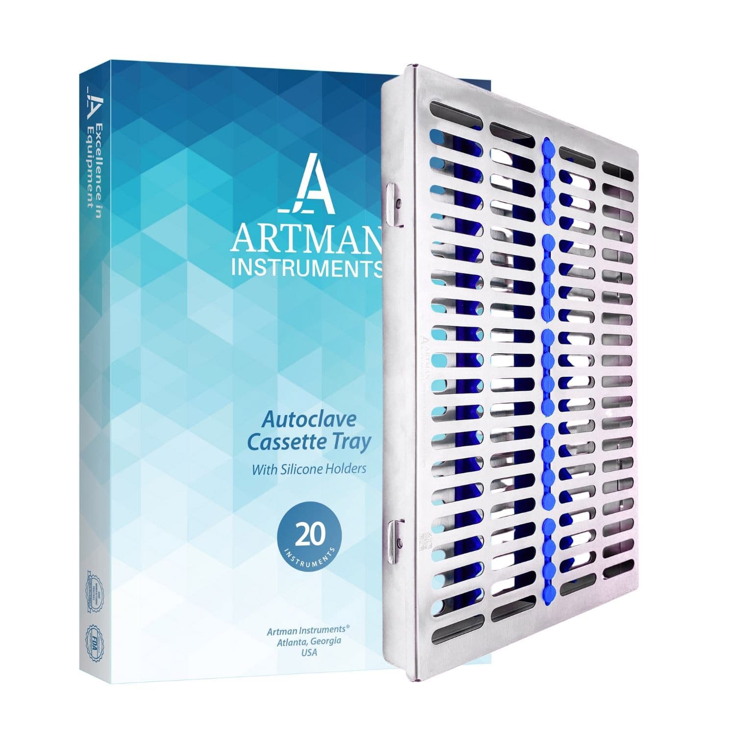 Artman Instruments 20 Instrument Cassette Rack, 1/Pk - Artman Instruments 20 Instrument Cassette Rack, 1/Pk - Image 1
