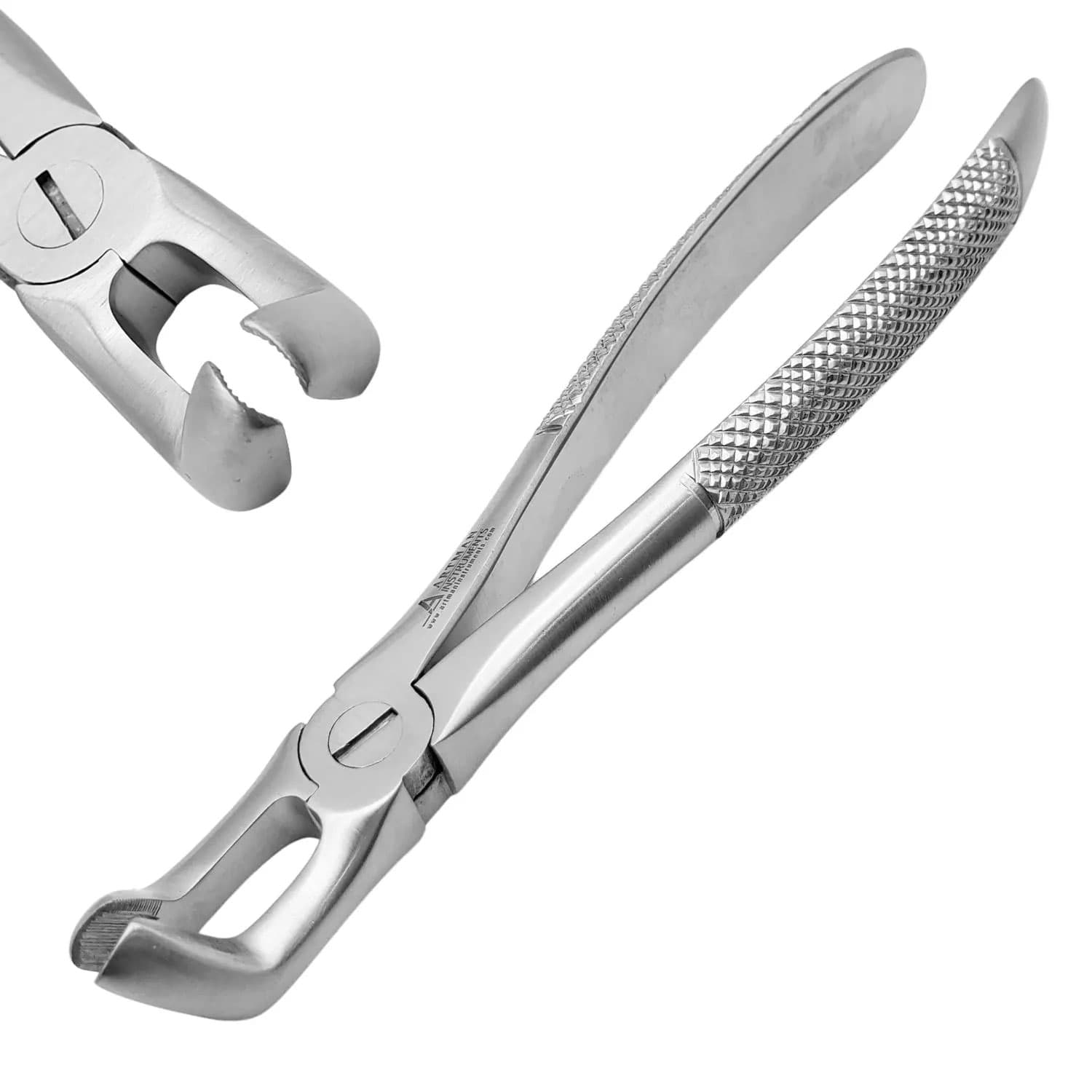 Artman Instruments #79 Extraction Forceps, Lower Wisdom, Angled Serrated Tip, 1/Pk - Artman Instruments #79 Extraction Forceps, Lower Wisdom, Angled Serrated Tip, 1/Pk - Image 1