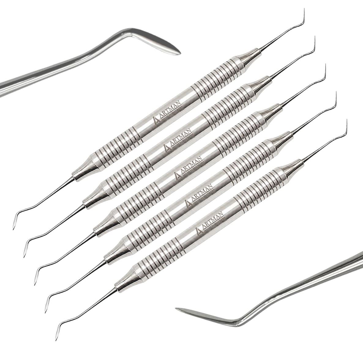 Artman Instruments Hollenback Amalgam Restorative Composite Carver, Double-Ended, 5/Pk - Artman Instruments Hollenback Amalgam Restorative Composite Carver, 5/Pk - Image 1