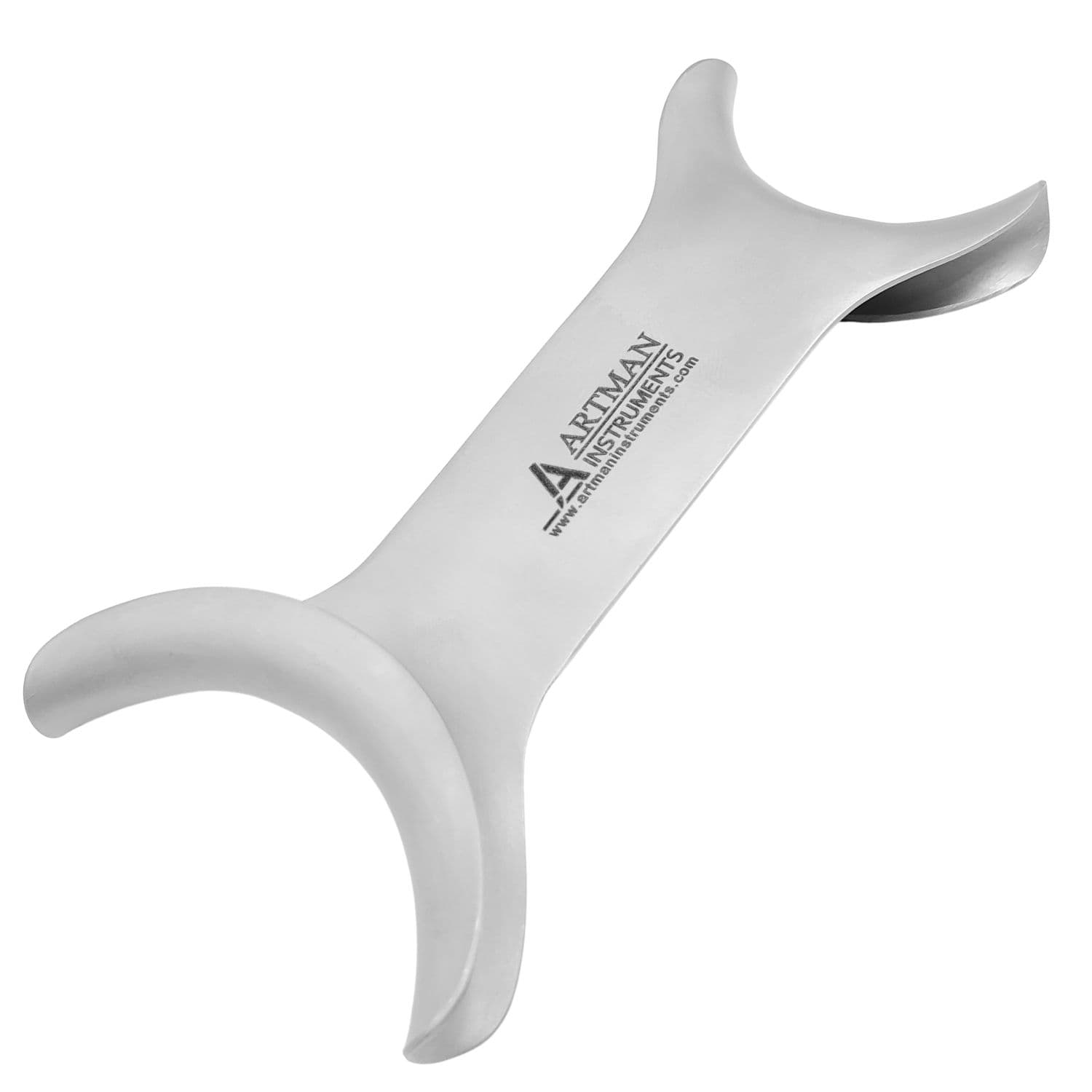 Artman Instruments 4.5" Stainless Steel Dental Cheek Retractor, Dual-Ended, 1/Pk - Artman Instruments 4.5" Stainless Steel Dental Cheek Retractor, 1/Pk - Image 1