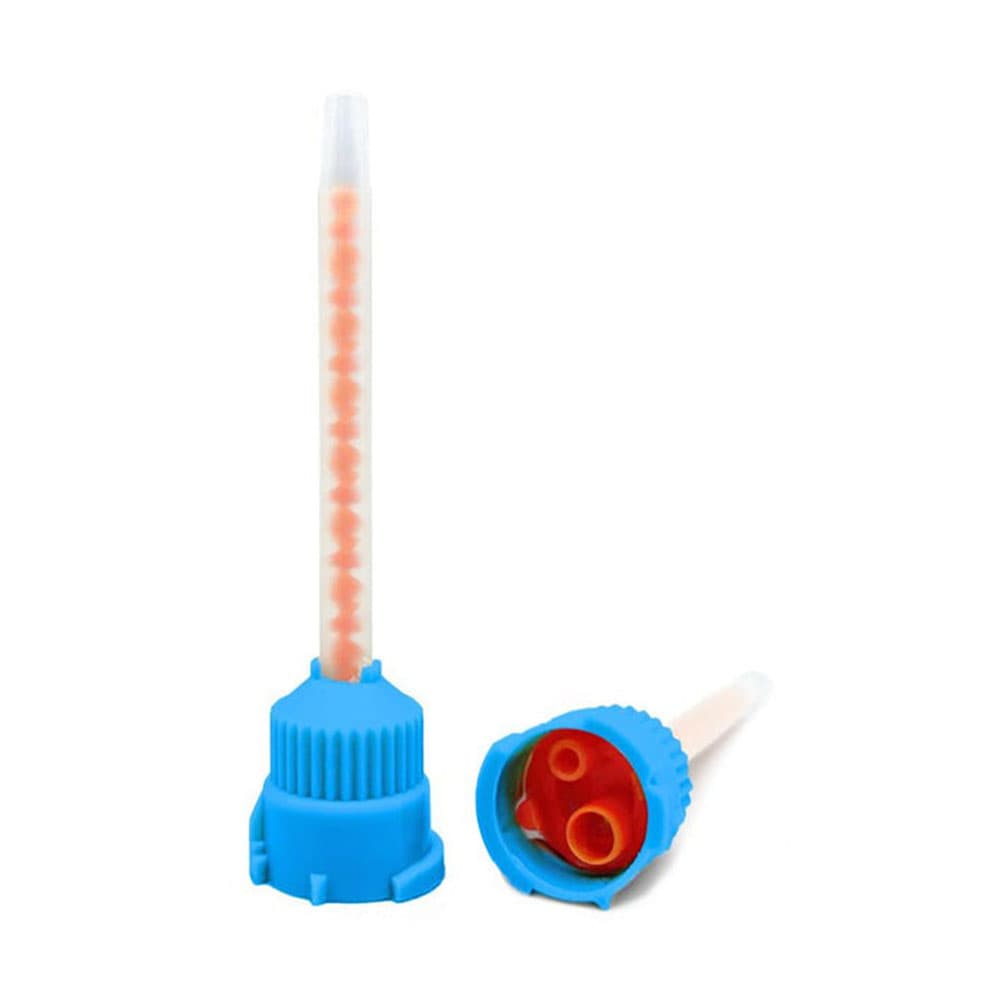 Artman Instruments Impression Crown and Bridge Mixing Tip 10:1, Blue & Orange, 7.7cm, 50/Pk - Artman Instruments Impression Crown and Bridge Mixing Tip 10:1, Blue & Orange, 50/Pk - Image 1