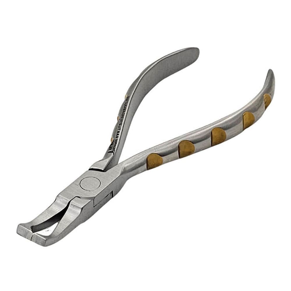 Artman Instruments Bracket Removing Pliers, Curved Tip, Tungsten Carbide Inserts, 1/Pk - Artman Instruments Bracket Removing Pliers, 1/Pk - Image 1