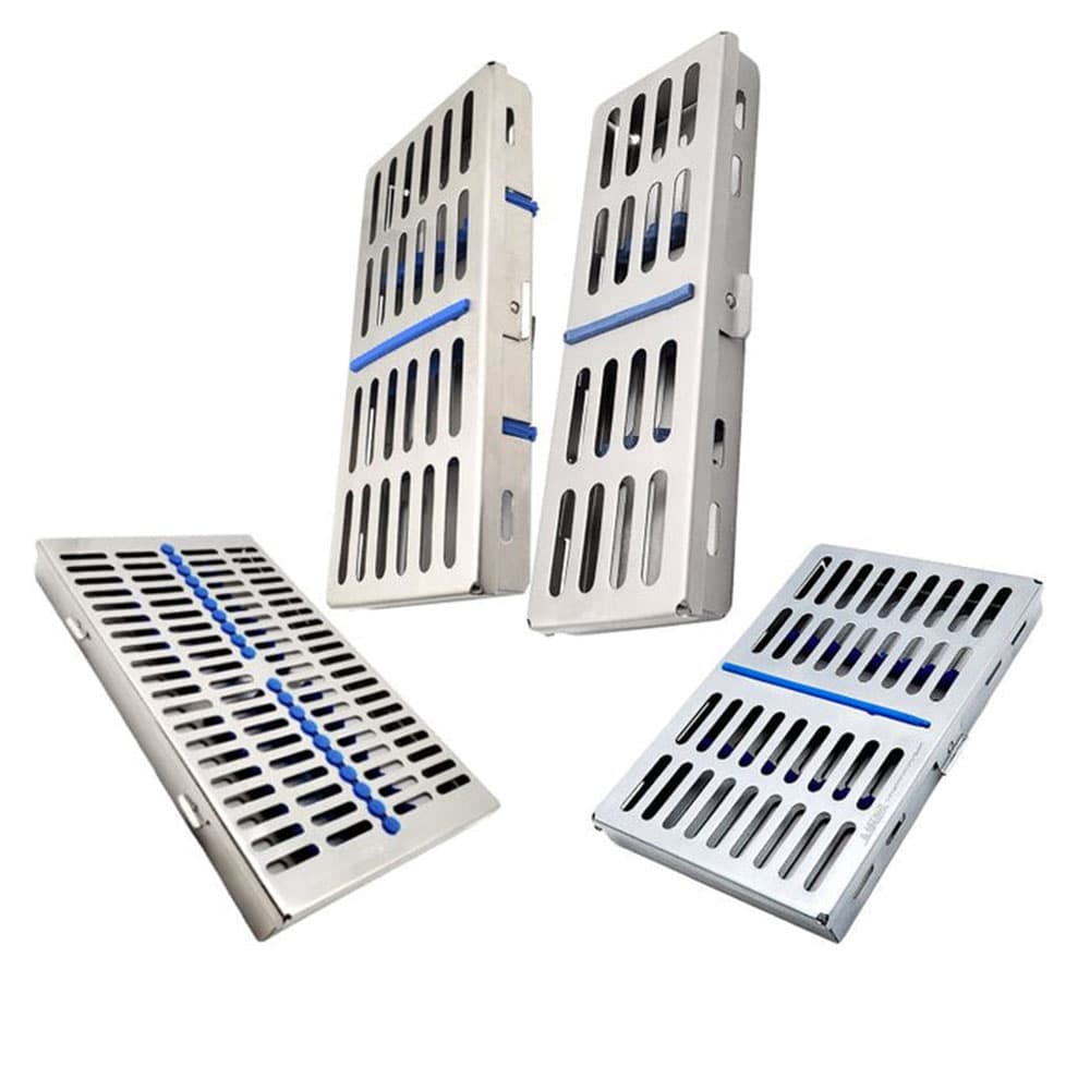 Artman Instruments Stainless Steel Instrument Cassette Set, Assorted Sizes (5, 7, 10, 20 Instruments), 4/Pk - Artman Instruments Stainless Steel Instruments Cassette Set, Assorted Sizes, 4/Pk - Image 1