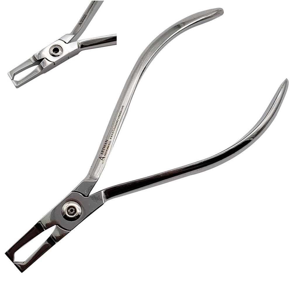 Artman Instruments Orthodontic Bracket Removing Pliers, Straight Tip, 1/Pk - Artman Instruments Orthodontic Braces Bracket Removing Pliers, 1/Pk - Image 1