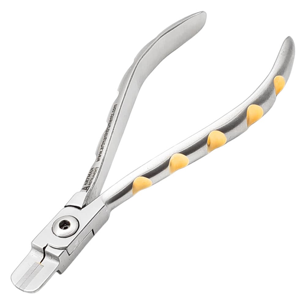 Artman Instruments Tweed Arch Forming/Wire Bending Pliers, Wide Tip, 1/Pk - Artman Instruments Tweed Arch Forming/ Wire Bending Pliers with Wide Tip, 1/Pk - Image 1