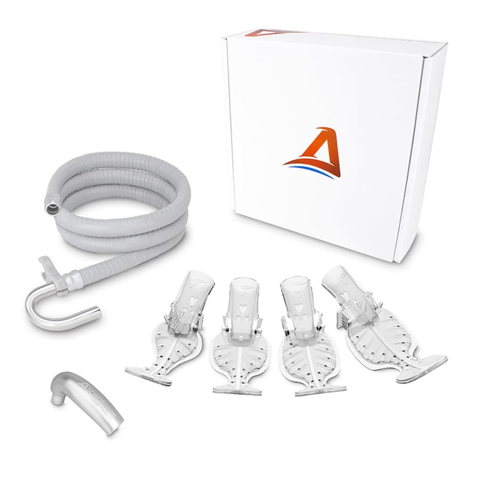 VacuLUX Air Portable Isolation System Starter Kit with Autoclavable Mouthpieces (Pedo, Small, Medium, Large), Includes HVE Adapter and Feather Flex Kit - VacuLUX Air Portable Isolation System Starter Kit with Autoclavable Mouthpieces. Includes: - Image 1