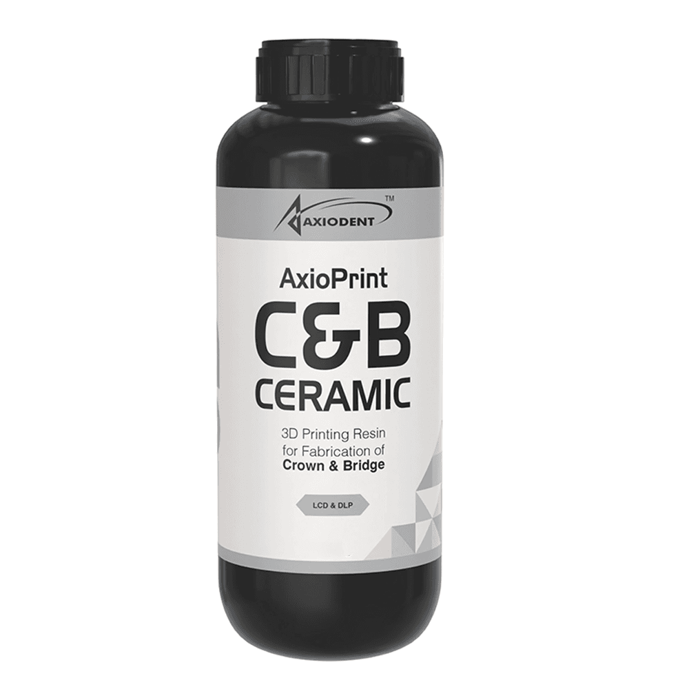 AxioPrint C&B Ceramic 3D Printing Resin, Shade A1, 500g Bottle, 1/Pk - AxioPrint C&B Ceramic 3D Printing Resin, Shade A1, 500g Bottle, 1/Pk - Image 1