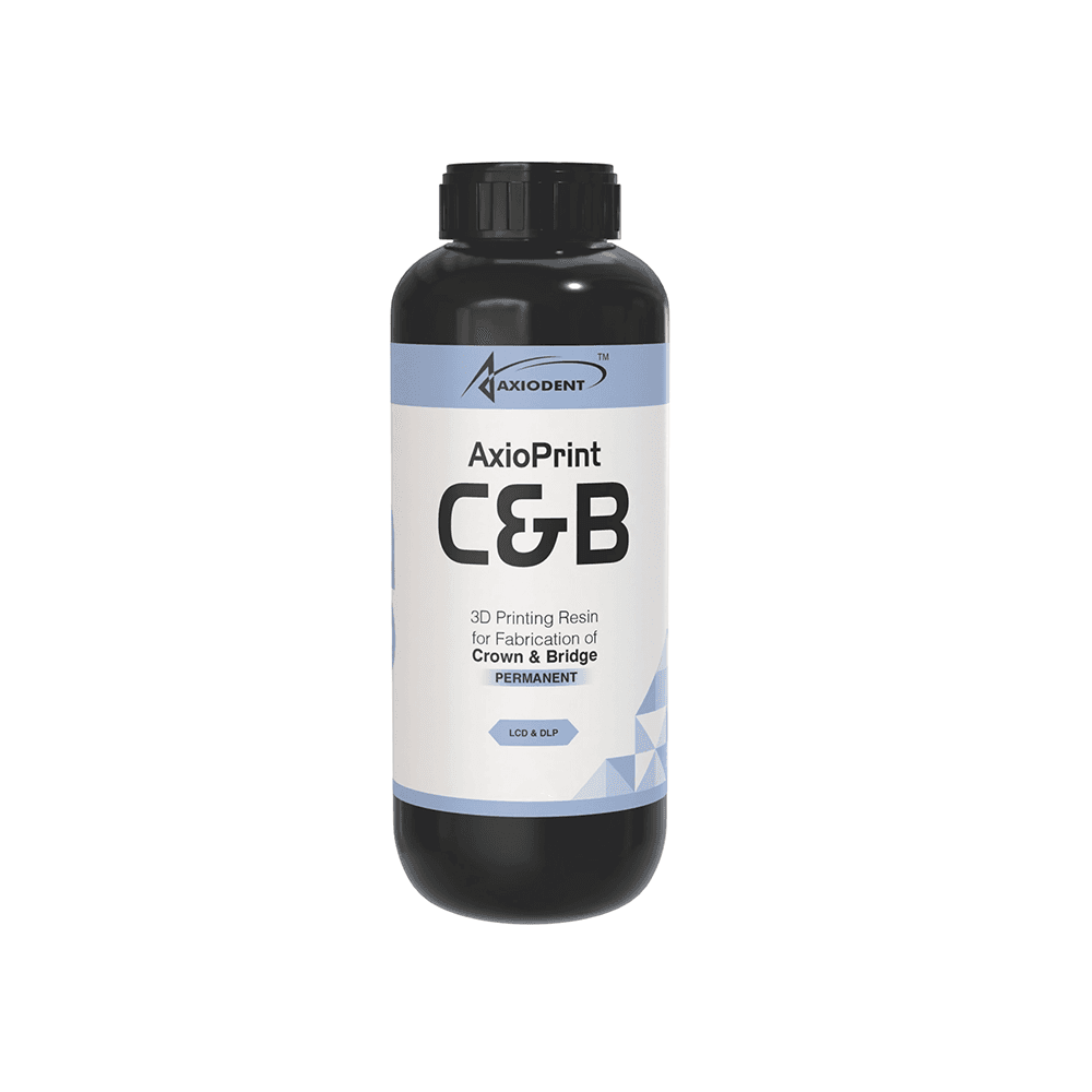 AxioPrint C&B 3D Printing Resin, Shade A2, 1000g Bottle, 1/Pk - AxioPrint C&B 3D Printing Resin, Shade A2, 1000g Bottle, 1/Pk - Image 1