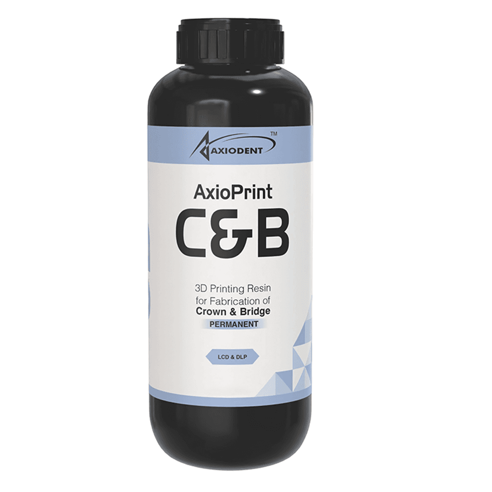 AxioPrint C&B 3D Printing Resin, Shade Bleach, 250g Bottle, 1/Pk - AxioPrint C&B 3D Printing Resin, Shade Bleach, 250g Bottle, 1/Pk - Image 1