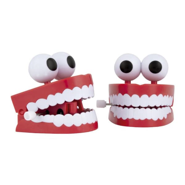 BADER Wind-Up Teeth With Glowing and Flashing Eyes, 20/Pk - BADER Wind-Up Teeth With Glowing and Flashing Eyes, 20/Pk - Image 1