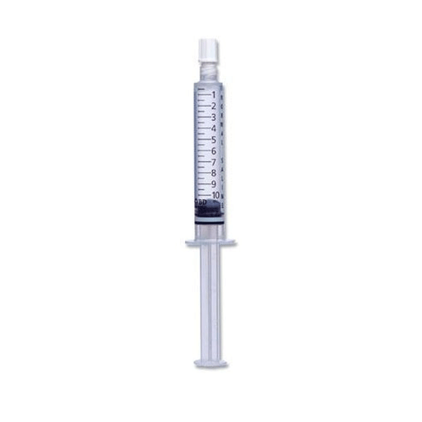 BD PosiFlush Normal Saline Syringe, 10 mL, 30/Box, 16 Boxes/Case, 480/Case - BD PosiFlush Normal Saline Syringe, 10 mL, 30/Box, 16 Boxes/Case - Image 1