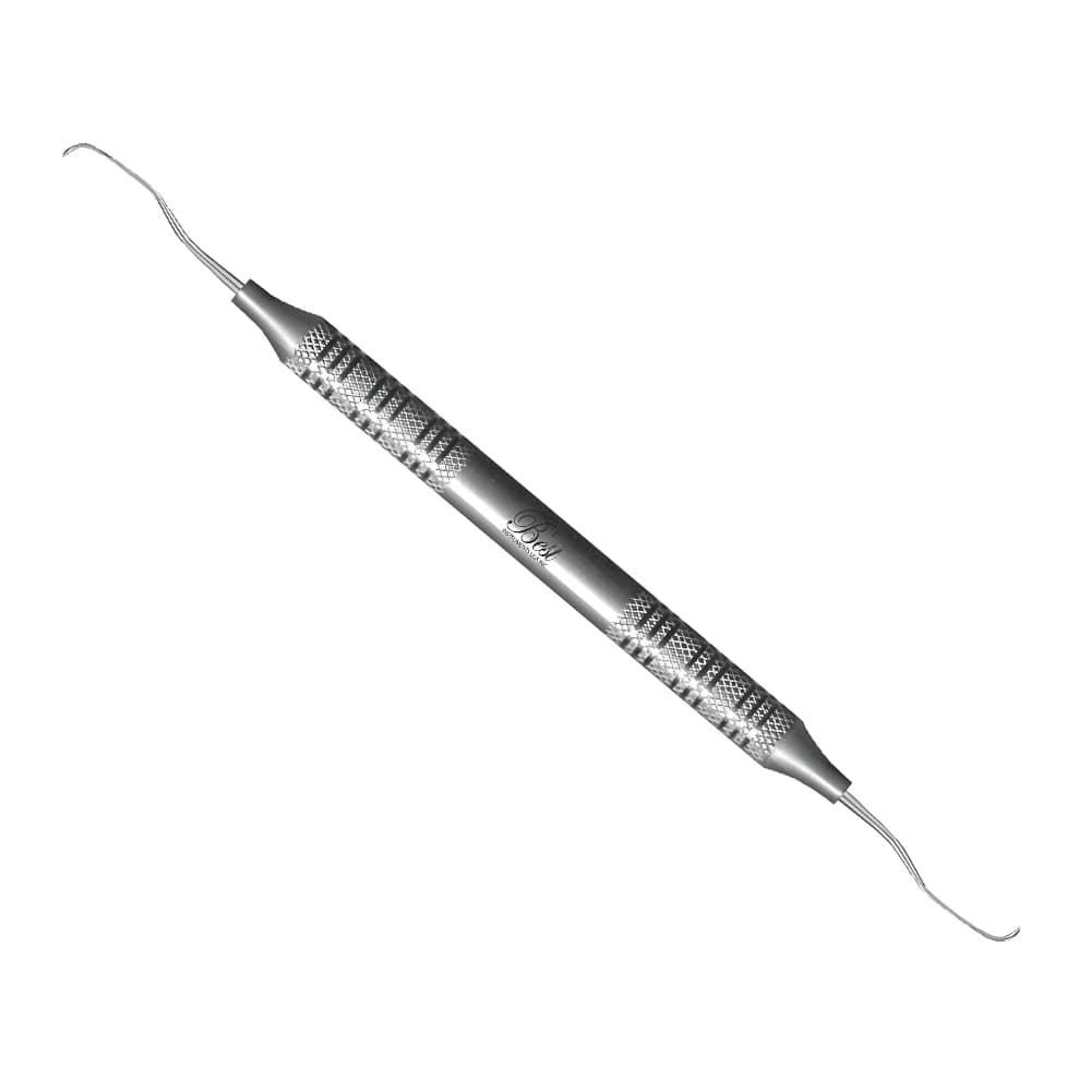 Best Instruments Double-Ended Gracey Curette #GC-1/2, Hollow Handle, 8 mm, 1/Pk - Best Double end Gracey Curettes #GC-1/2 Hollow Handle 8 mm, 1/Pk - Image 1